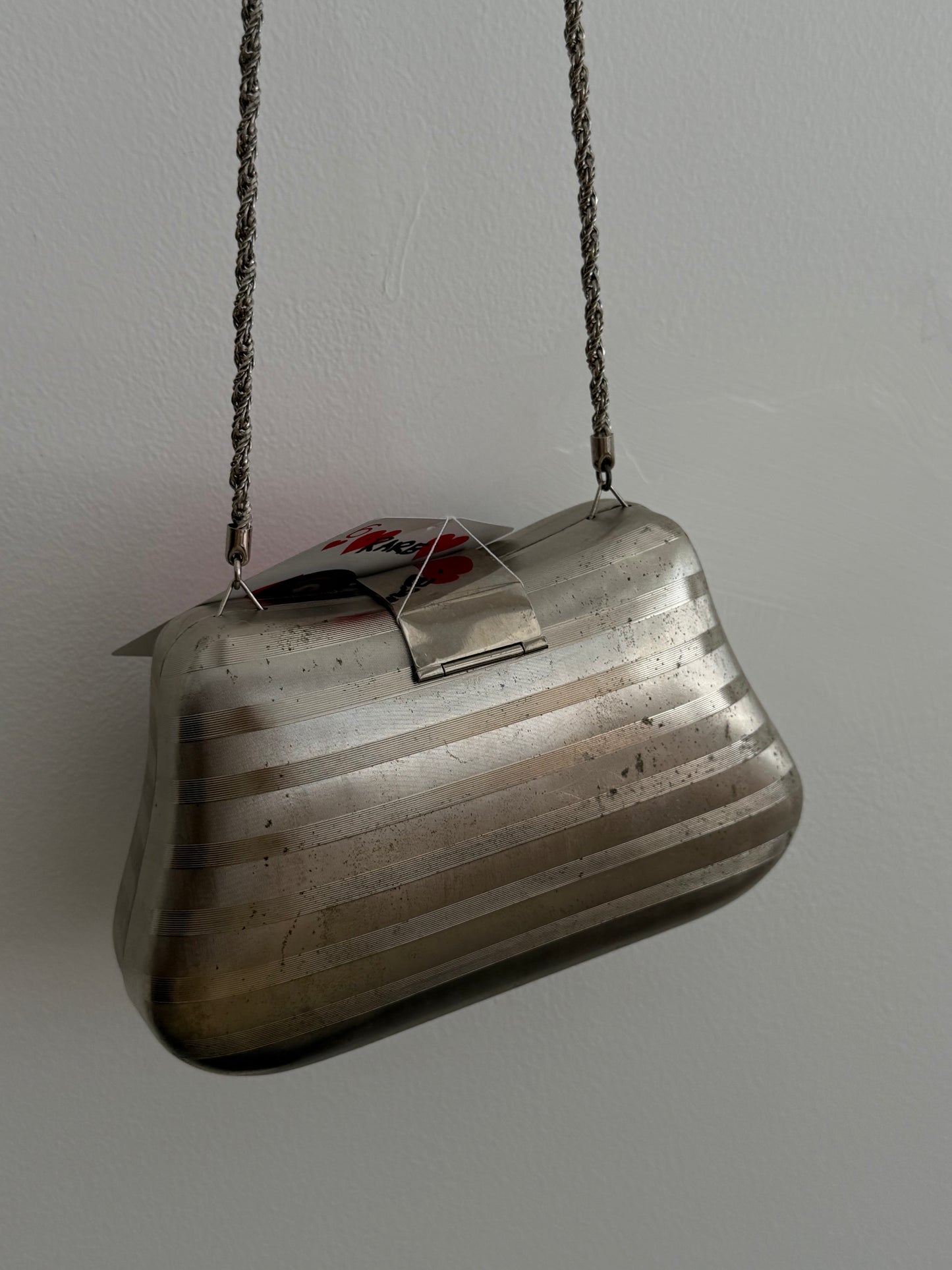Italian Metal Gilt Mini-Audiere Bag Saks Fifth Ave