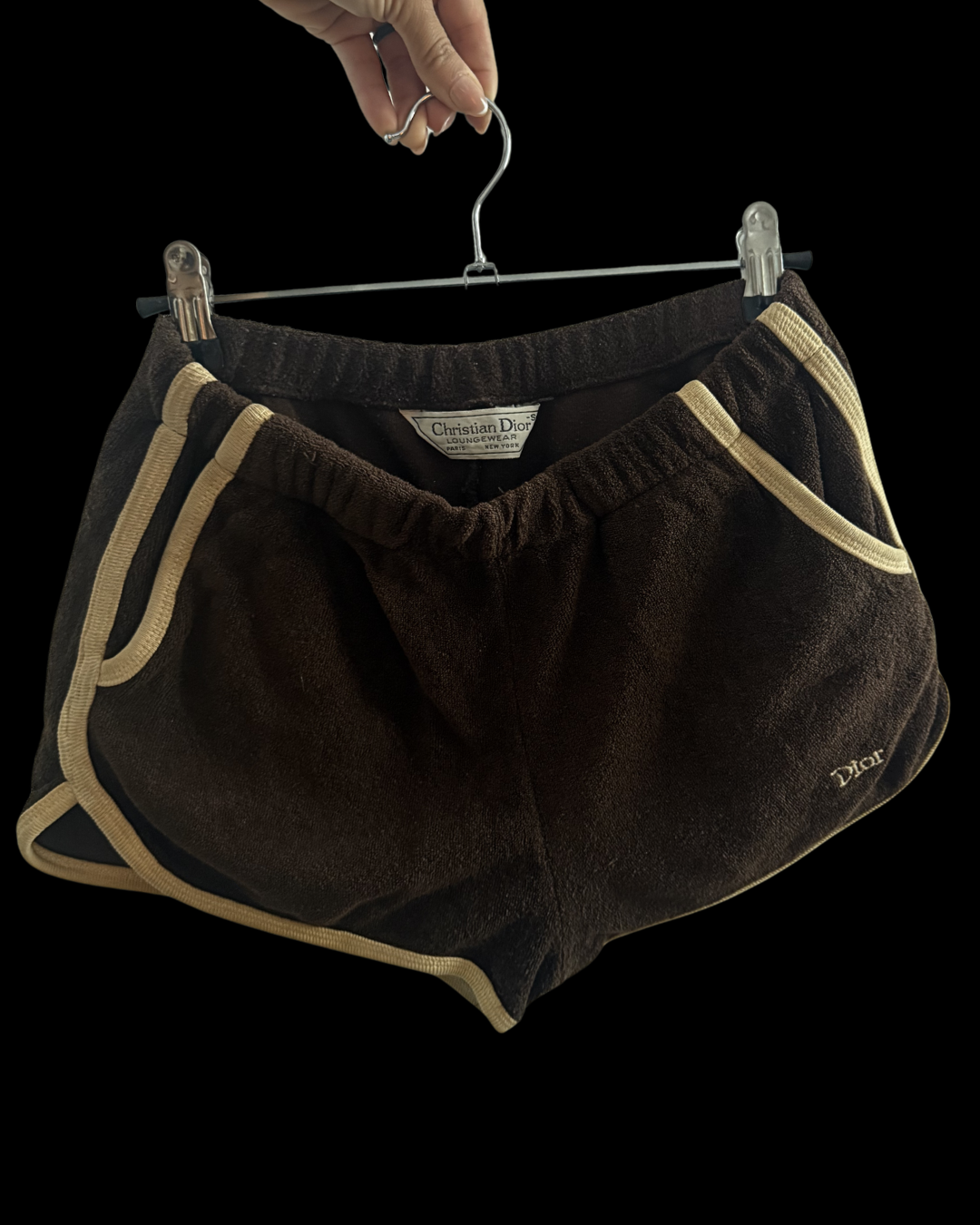 Terry Cloth Dior Shorts