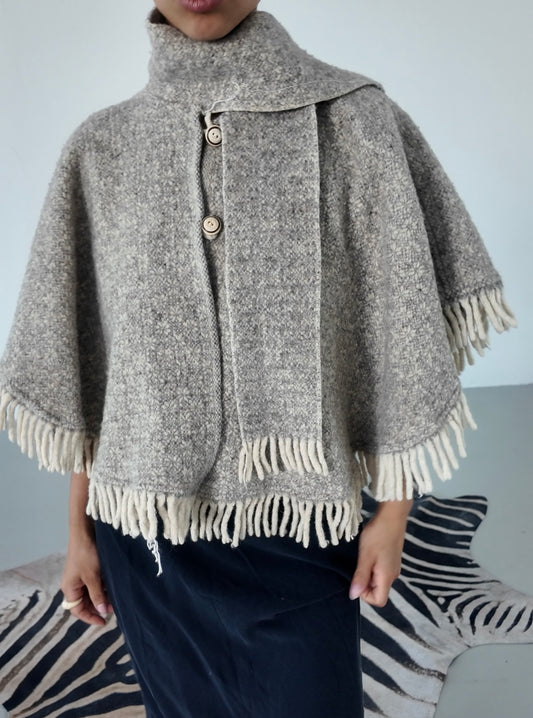 Wool Poncho