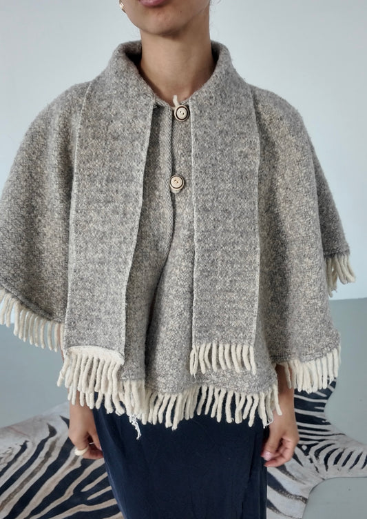 Wool Poncho