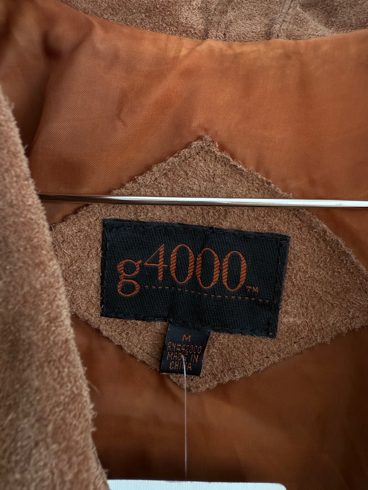 g4000 Suede Leather Fringe Jacket