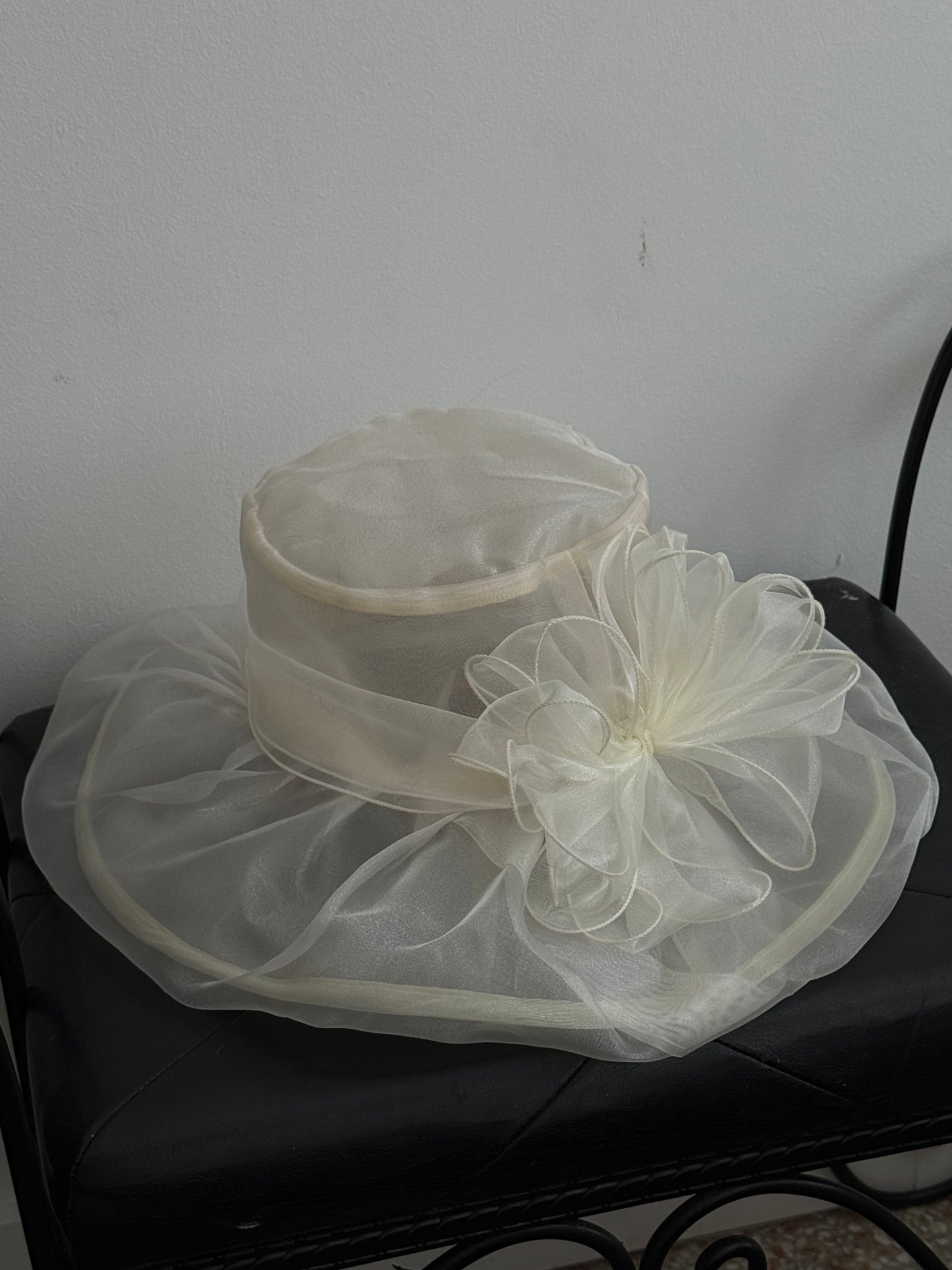 Tulle Floral Hat