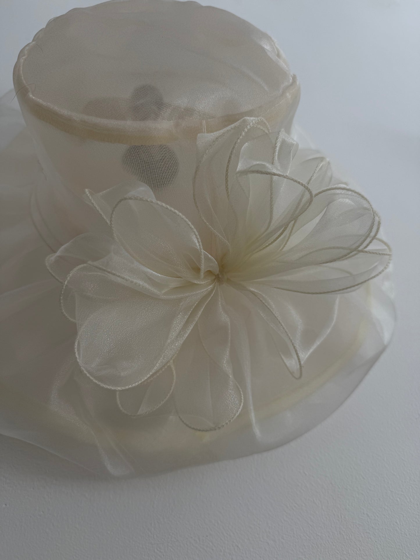 Tulle Floral Hat
