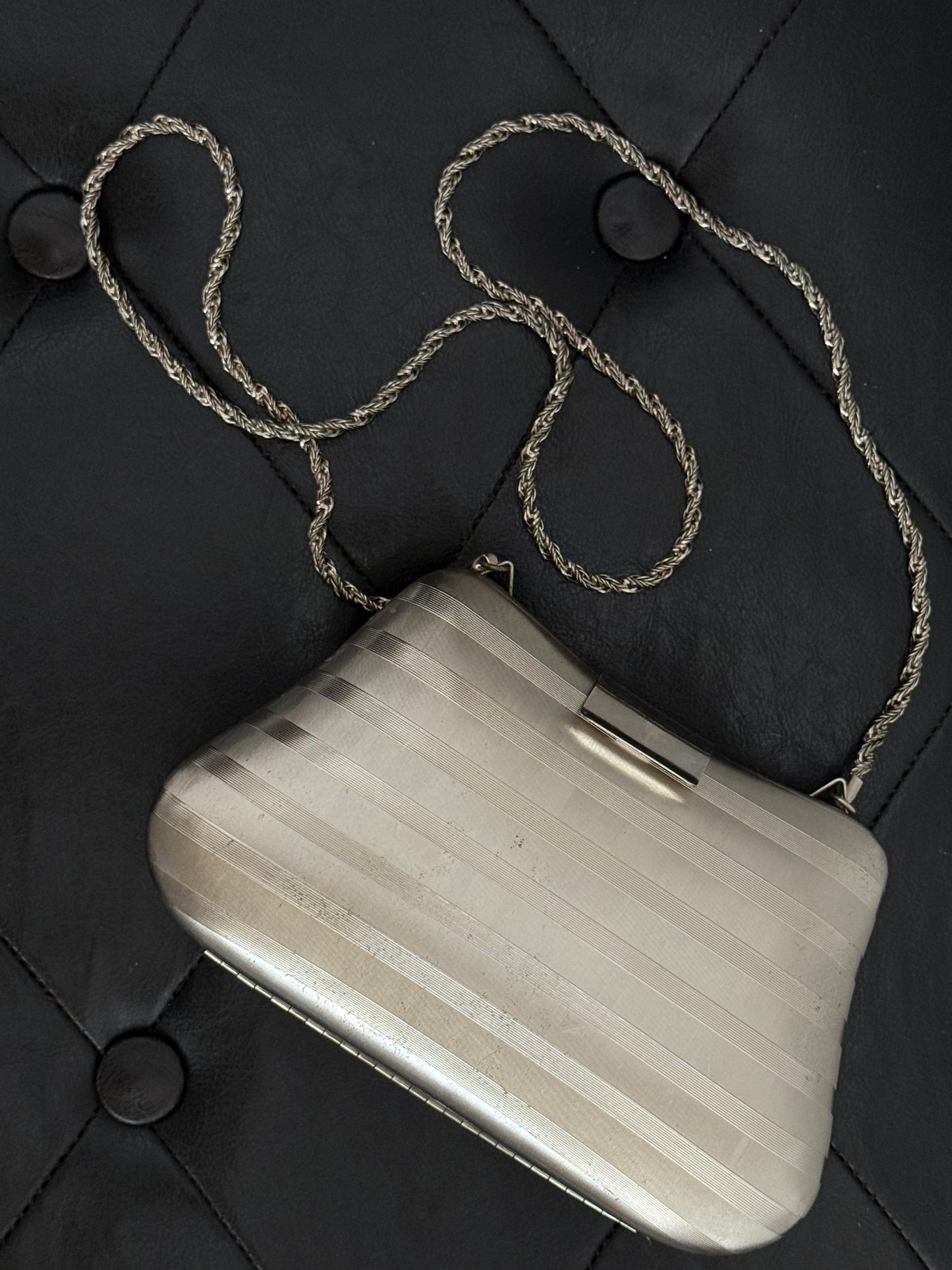 Italian Metal Gilt Mini-Audiere Bag Saks Fifth Ave