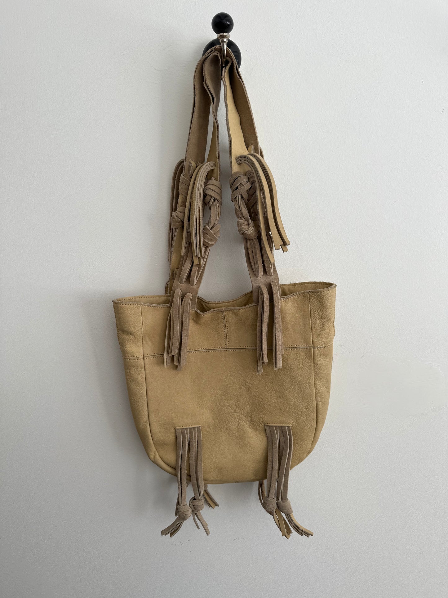 Holding Horses Leather Fringe Purse