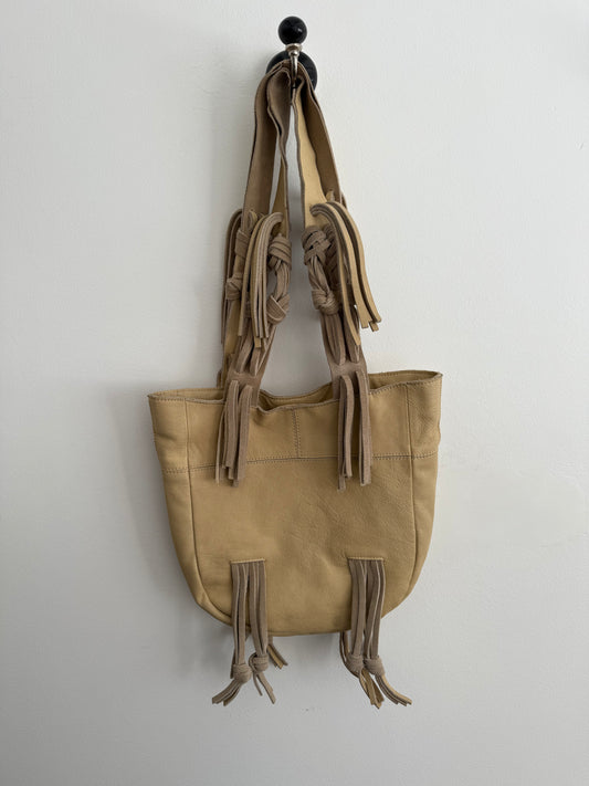 Holding Horses Leather Fringe Purse