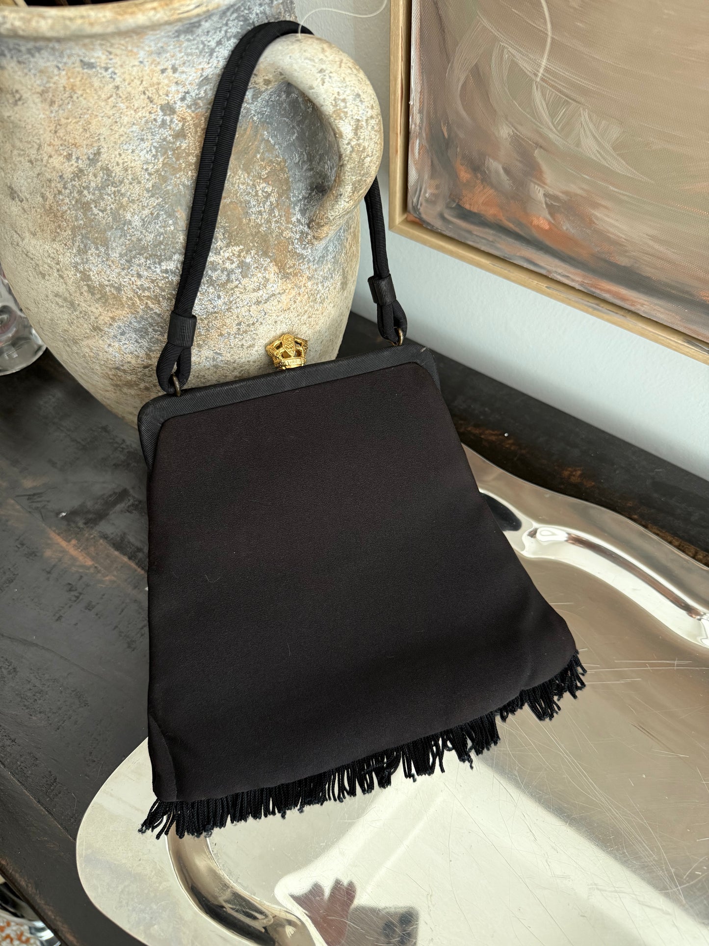 Jr USA Mini Fringe Purse