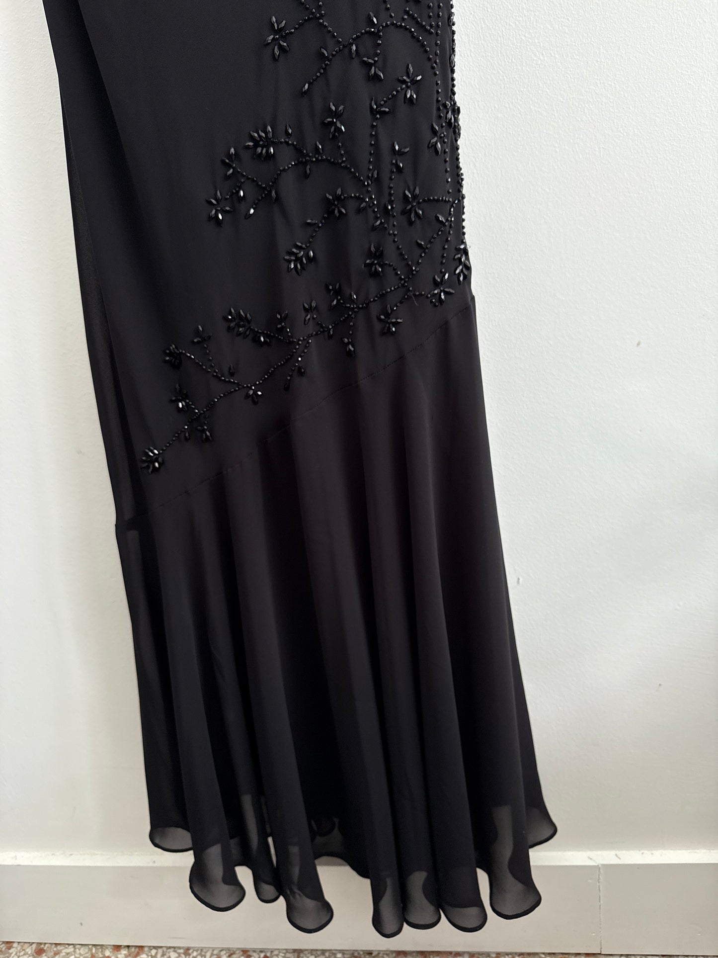 SL Fashions Beaded Gown