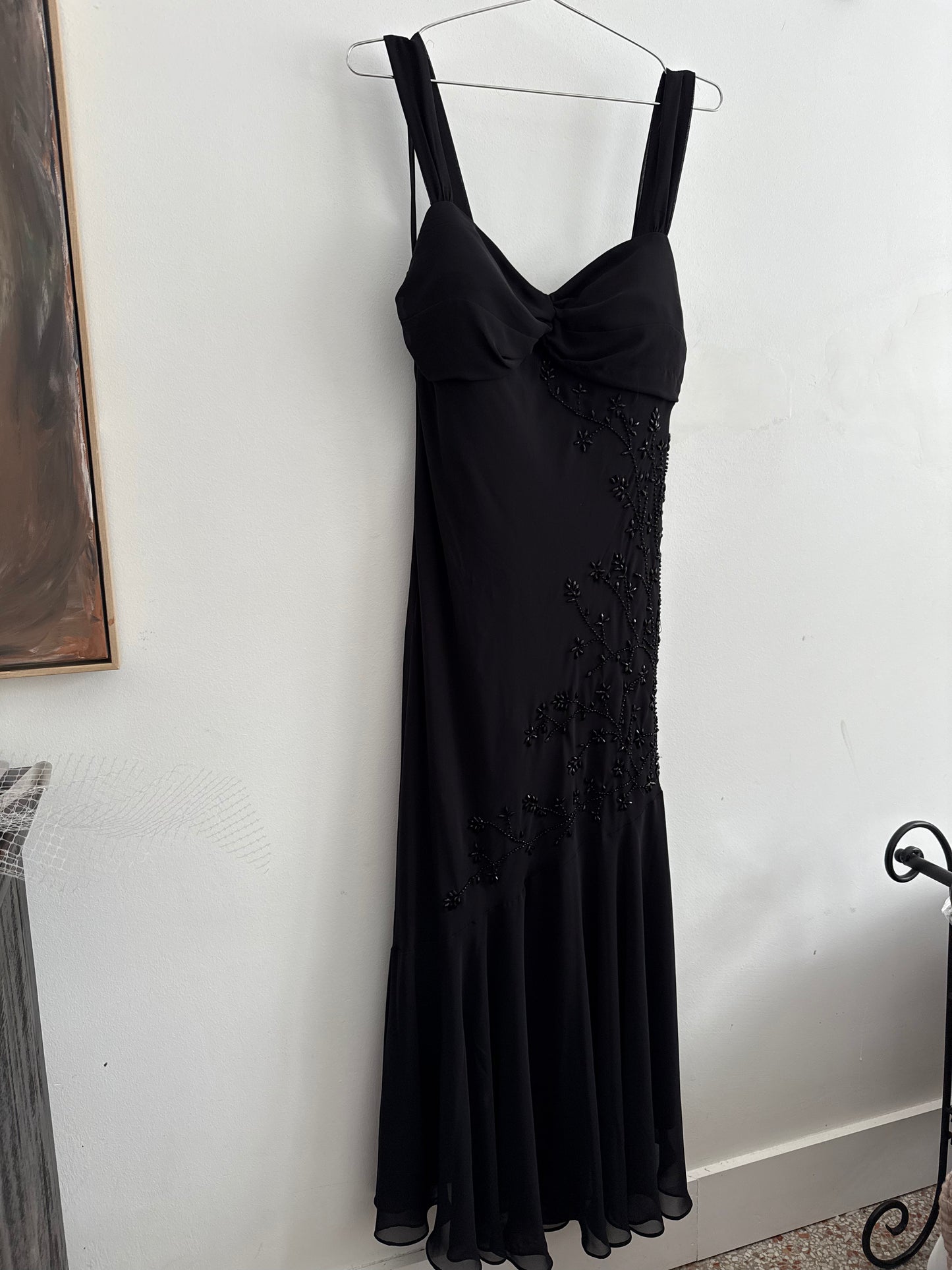 SL Fashions Beaded Gown