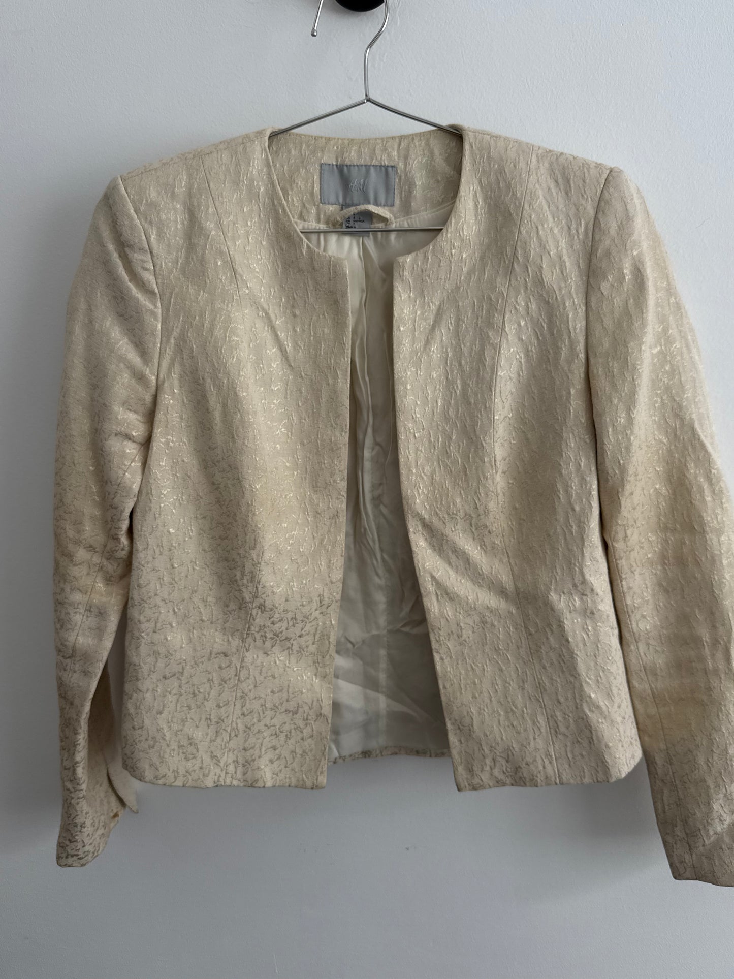 H&M Gold Detailed Jacket