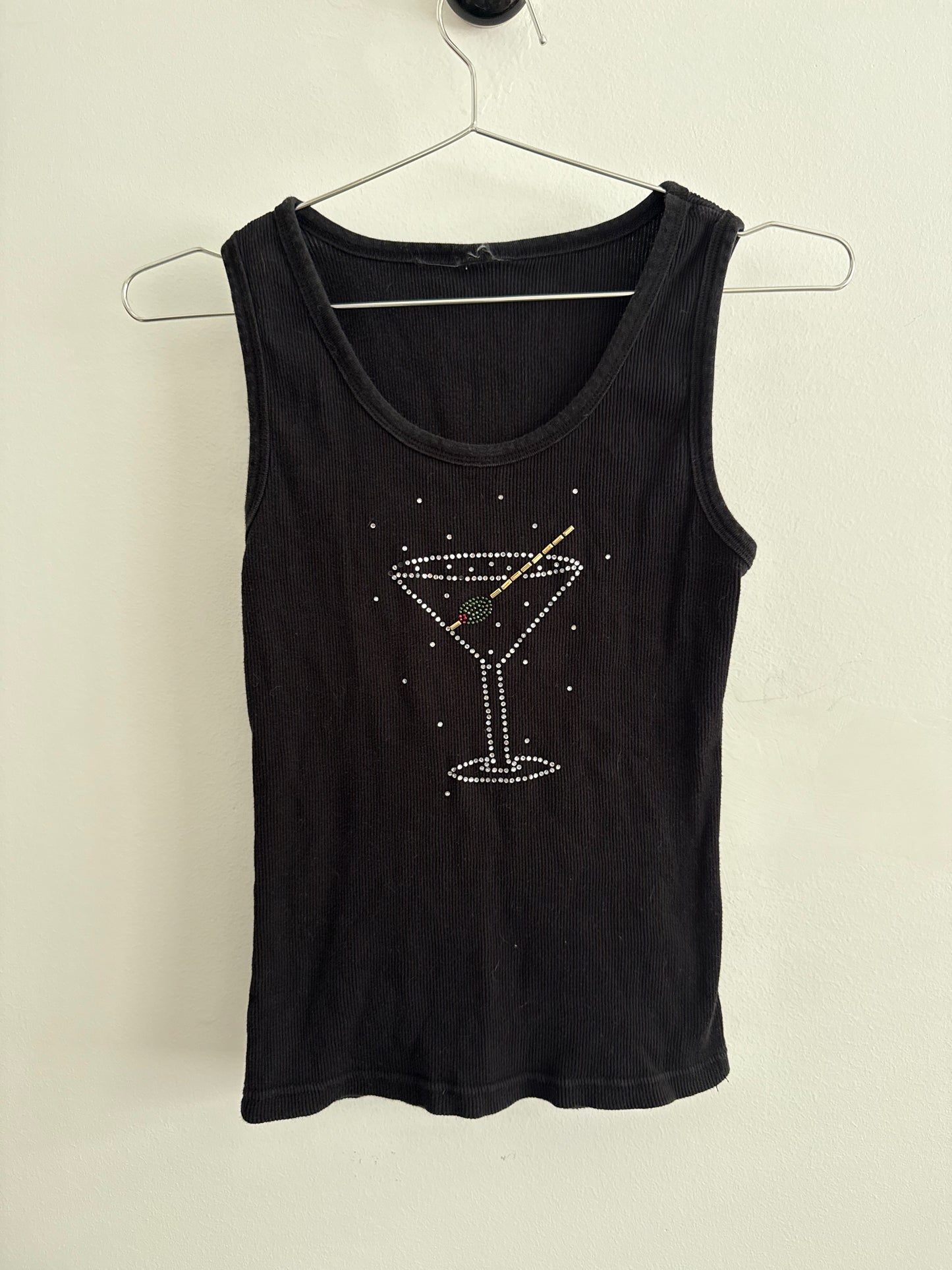 Beaded Martini Tank Top