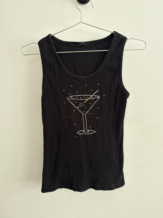 Beaded Martini Tank Top