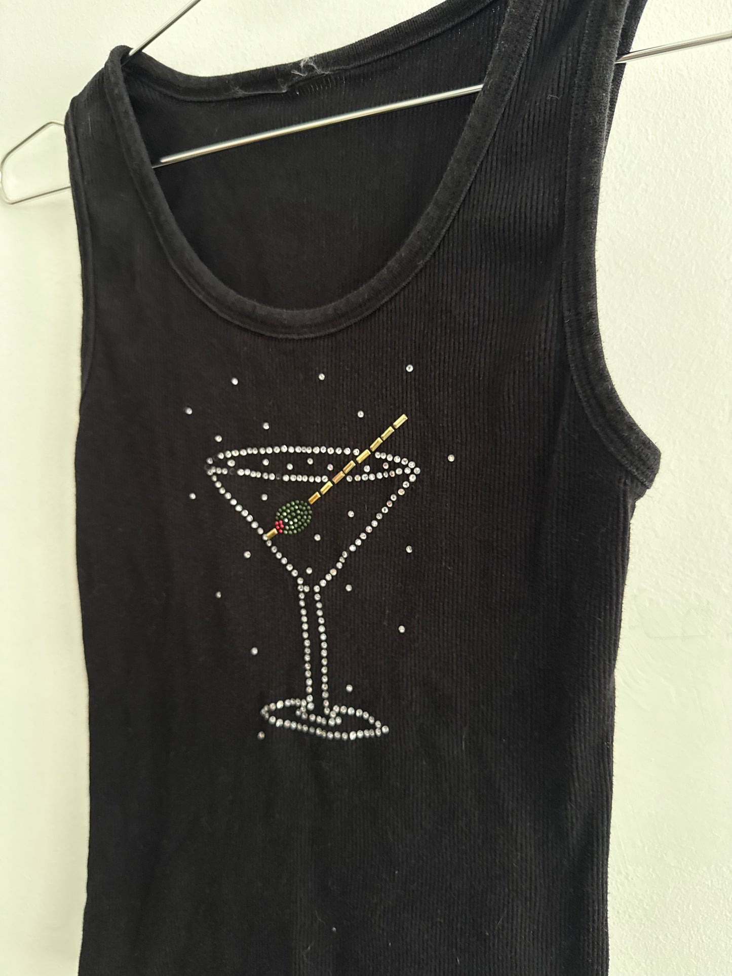 Beaded Martini Tank Top