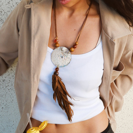 Fringe Shell Necklace