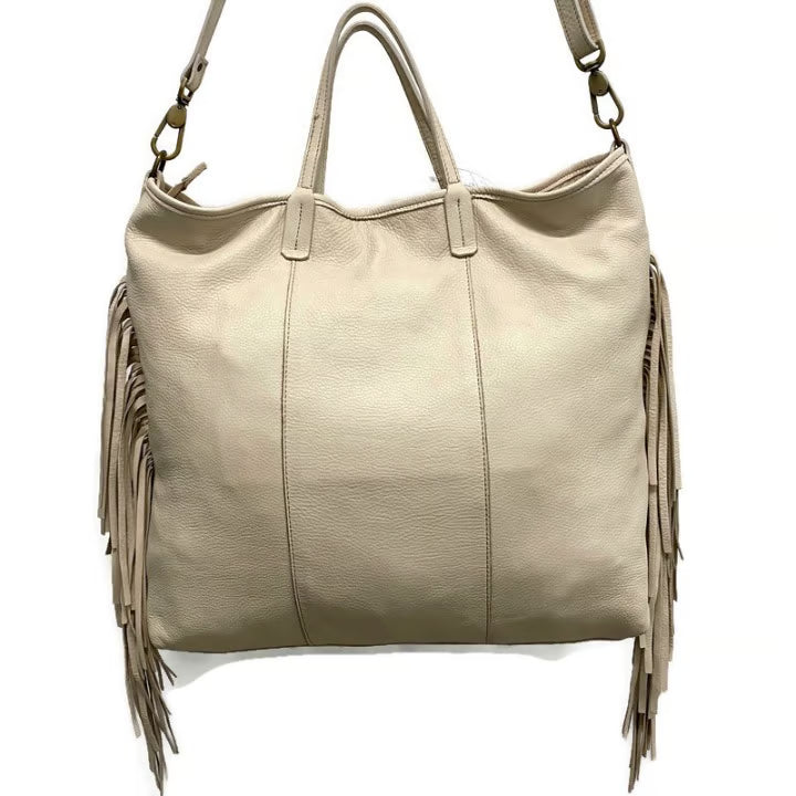 IOpelle leather fringe Purse
